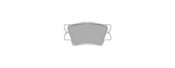 Тормозные колодки SIMER 1035