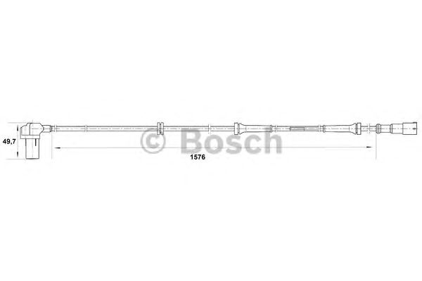 Датчик вращения колеса BOSCH 0 265 006 385