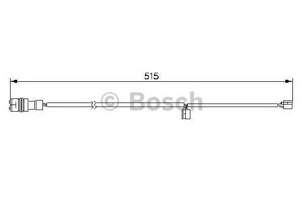 Датчик износа колодок BOSCH 1 987 474 991