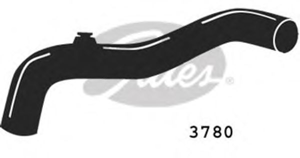 Шланг радиатора GATES 3780