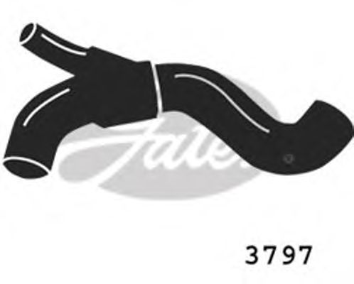 Шланг радиатора GATES 3797