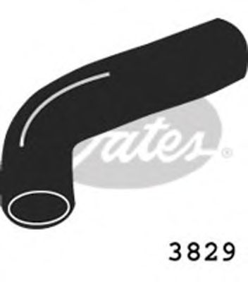 Шланг радиатора GATES 3829