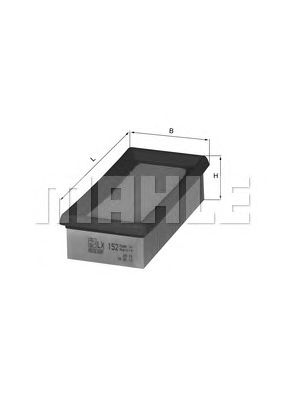 Воздушный фильтр KNECHT LX 152