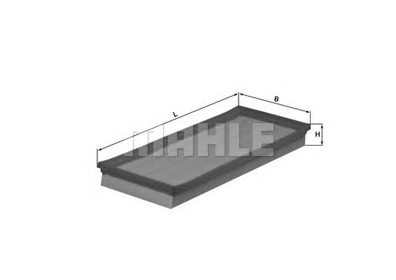 Воздушный фильтр KNECHT LX 178