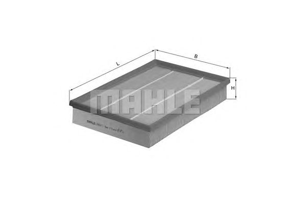 Воздушный фильтр KNECHT LX 460/1