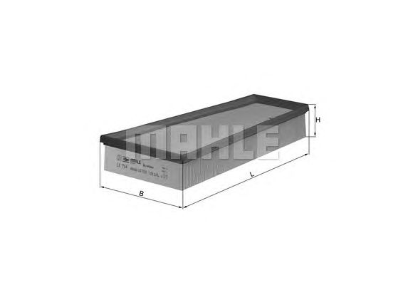 Воздушный фильтр KNECHT LX 744