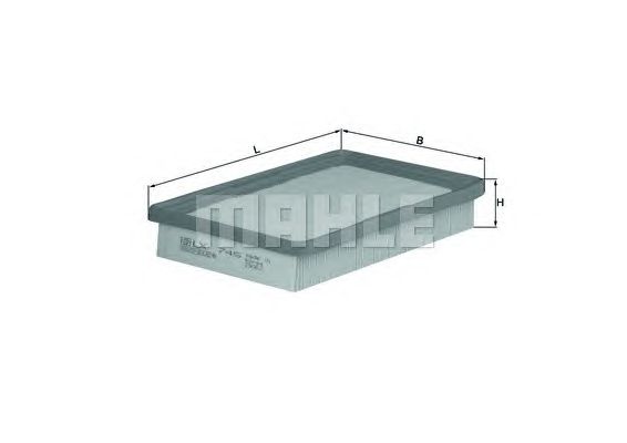 Воздушный фильтр KNECHT LX 745