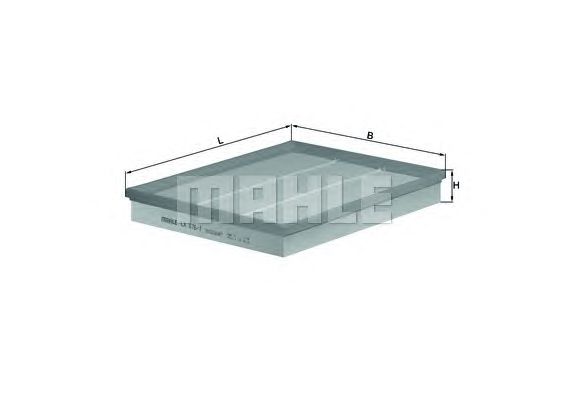 Воздушный фильтр KNECHT LX 876/1
