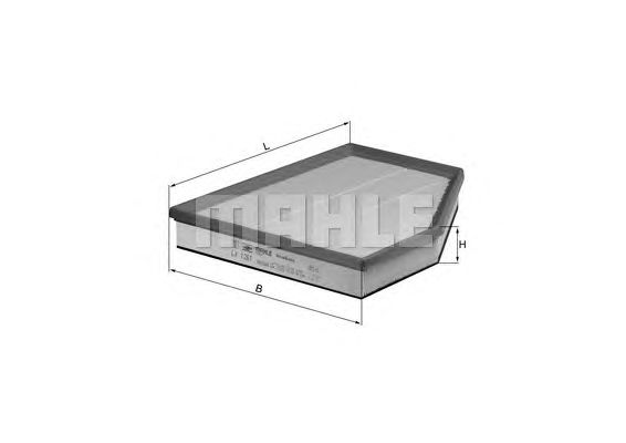 Воздушный фильтр KNECHT LX 1261