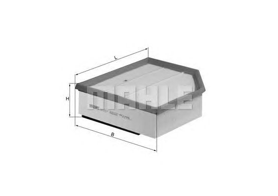 Воздушный фильтр KNECHT LX 1289/1