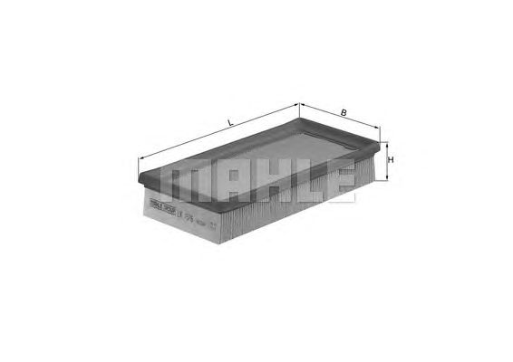 Воздушный фильтр KNECHT LX 1576