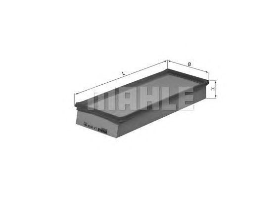 Воздушный фильтр KNECHT LX 2038