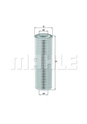 Масляный фильтр KNECHT OX 562D