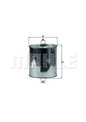 Масляный фильтр KNECHT OX 1D