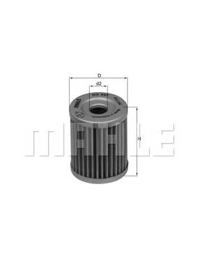 Масляный фильтр KNECHT OX 407