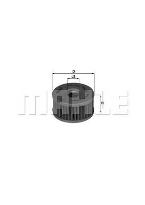 Масляный фильтр KNECHT OX 409