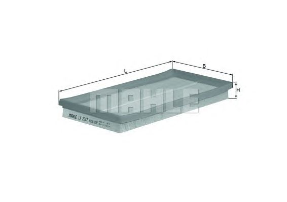 Воздушный фильтр KNECHT LX 2087