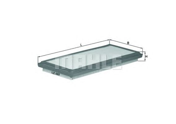 Воздушный фильтр KNECHT LX 462