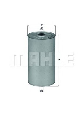 Масляний фільтр KNECHT OX 30