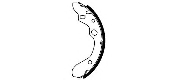Тормозные колодки TEXTAR 91047400