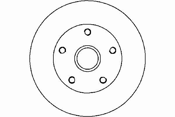 Гальмівний диск TEXTAR 92154303