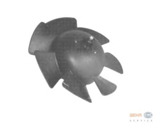 Вентилятор салона HELLA 8EW 009 160-351