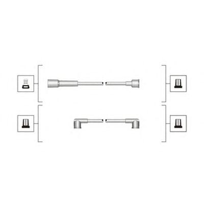 Комплект высоковольтных проводов MAGNETI MARELLI 941319170019