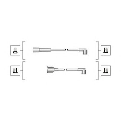 Комплект высоковольтных проводов MAGNETI MARELLI 941319170022
