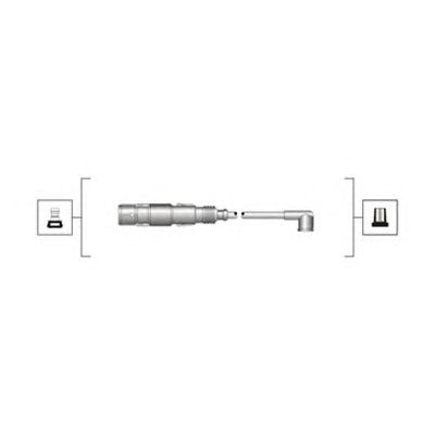 Комплект високовольтних проводів MAGNETI MARELLI 941319170025
