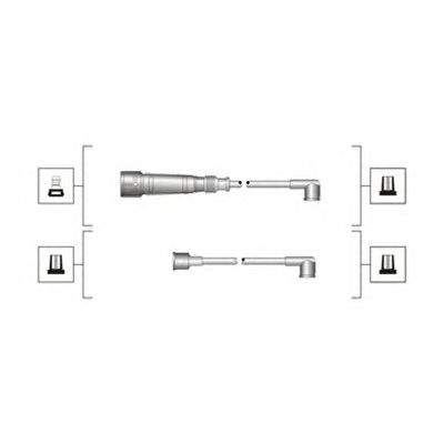 Комплект високовольтних проводів MAGNETI MARELLI 941319170026