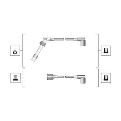 Комплект высоковольтных проводов MAGNETI MARELLI 941319170027