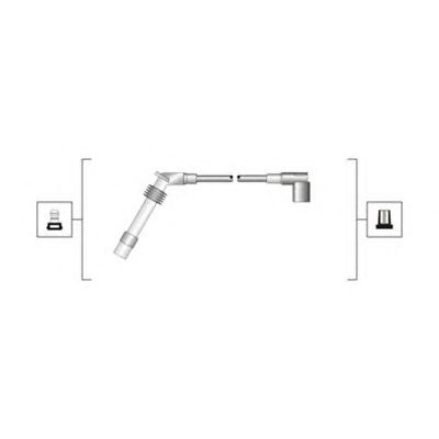 Комплект высоковольтных проводов MAGNETI MARELLI 941319170043