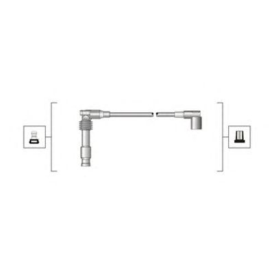 Комплект высоковольтных проводов MAGNETI MARELLI 941319170046