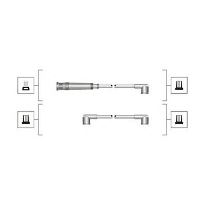 Комплект высоковольтных проводов MAGNETI MARELLI 941319170050