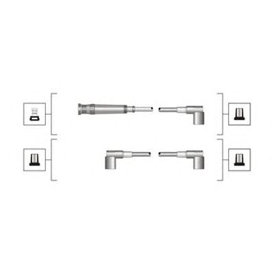 Комплект высоковольтных проводов MAGNETI MARELLI 941319170052