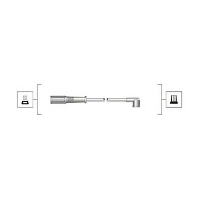 Комплект високовольтних проводів MAGNETI MARELLI 941319170054
