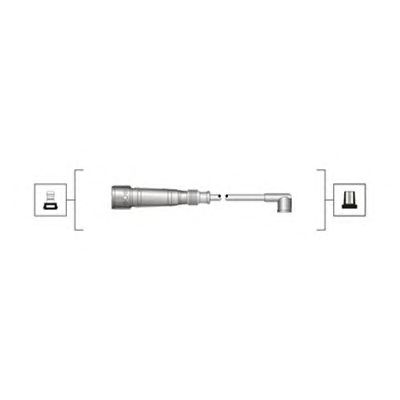 Комплект высоковольтных проводов MAGNETI MARELLI 941319170055