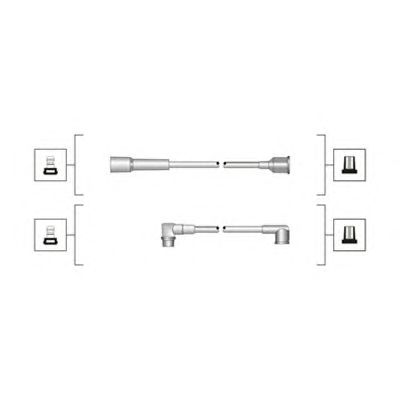 Комплект высоковольтных проводов MAGNETI MARELLI 941319170067