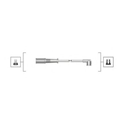 Комплект высоковольтных проводов MAGNETI MARELLI 941319170070