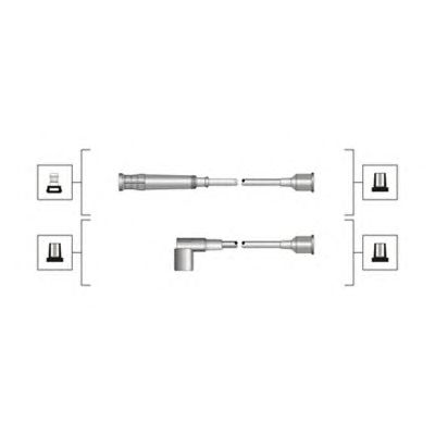 Комплект высоковольтных проводов MAGNETI MARELLI 941319170095