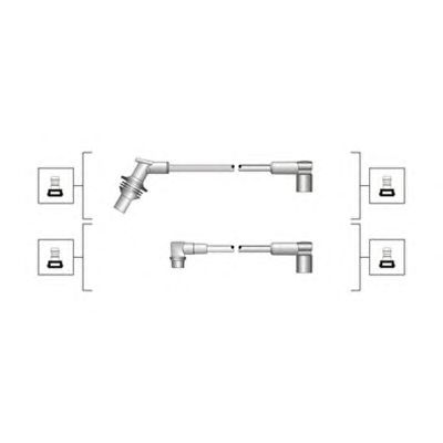 Комплект високовольтних проводів MAGNETI MARELLI 941319170101