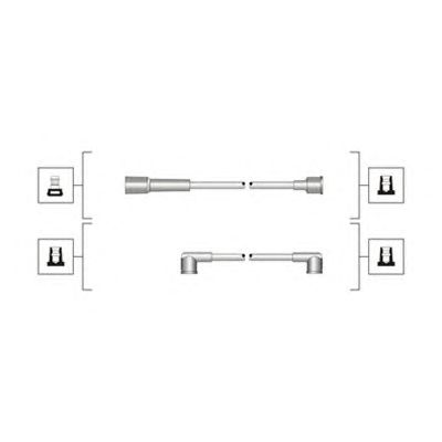 Комплект высоковольтных проводов MAGNETI MARELLI 941319170106
