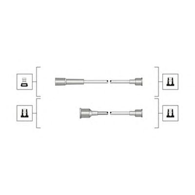 Комплект высоковольтных проводов MAGNETI MARELLI 941319170107