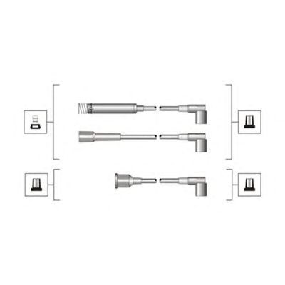 Комплект высоковольтных проводов MAGNETI MARELLI 941319170110