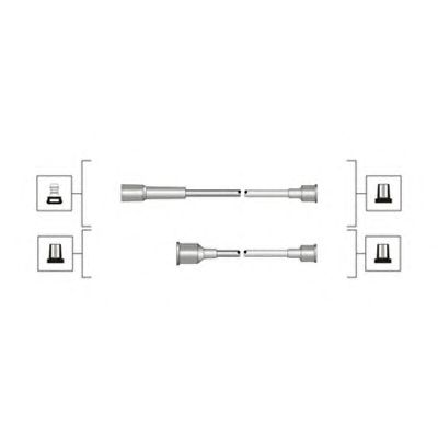 Комплект высоковольтных проводов MAGNETI MARELLI 941319170113