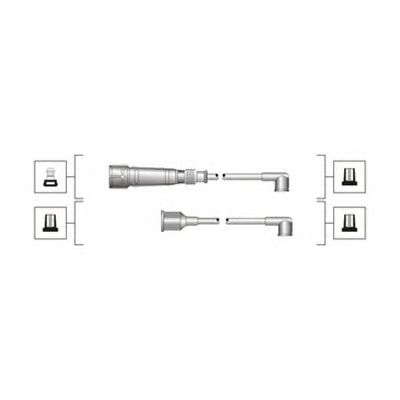 Комплект высоковольтных проводов MAGNETI MARELLI 941319170114