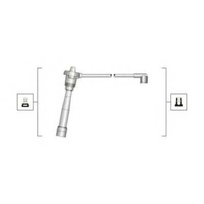 Комплект высоковольтных проводов MAGNETI MARELLI 941319170115