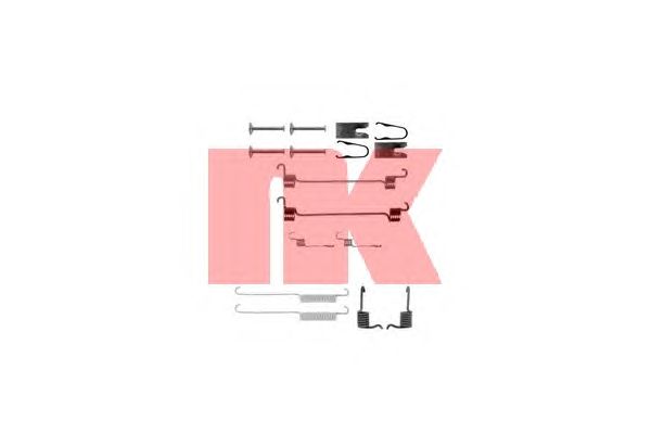 Монтажный комплект тормозных колодок NK 7925749