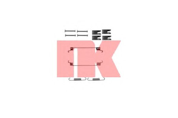 Монтажный комплект тормозных колодок NK 7923866
