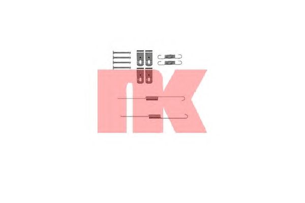 Монтажный комплект тормозных колодок NK 7930888
